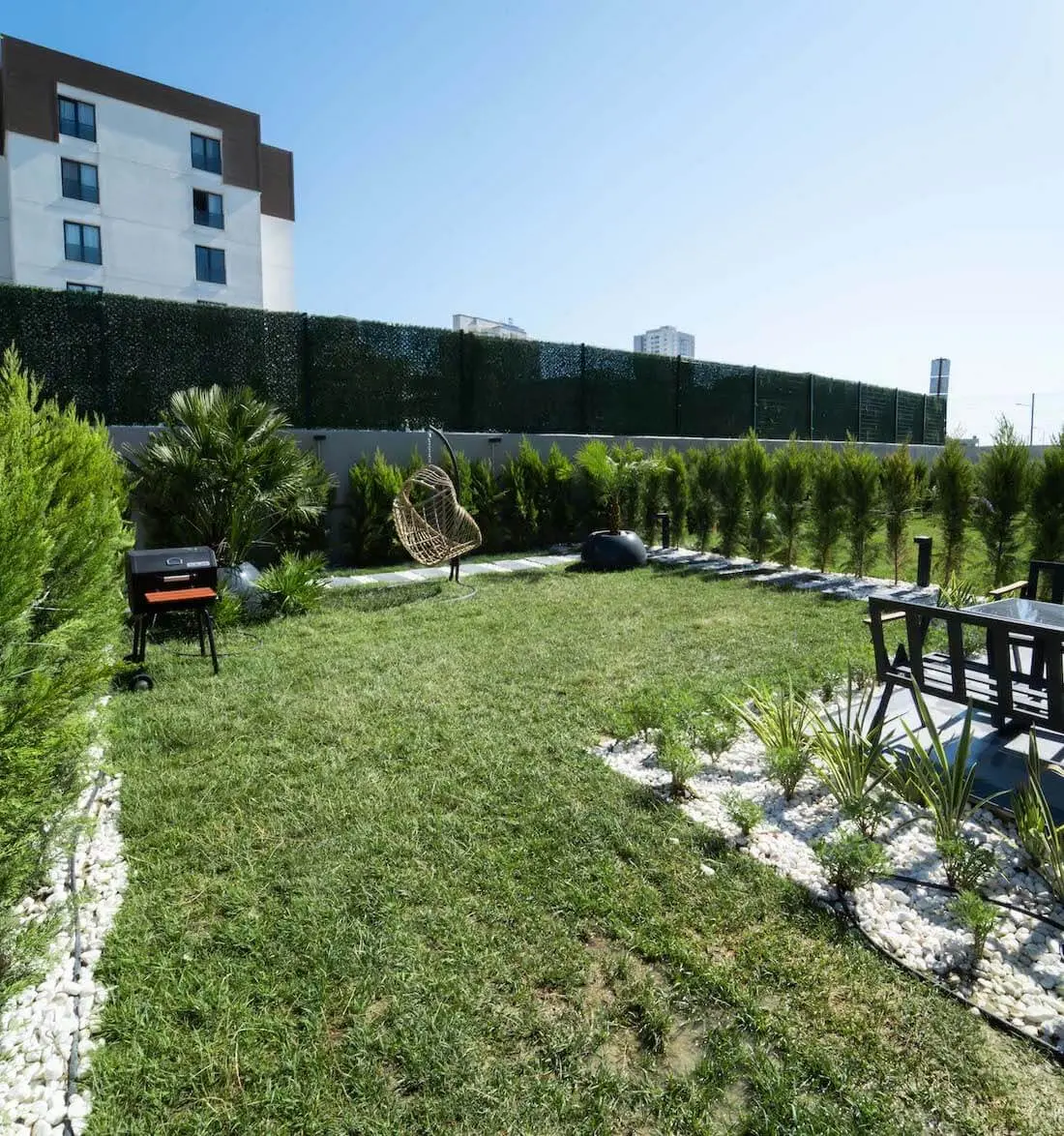 Garden area